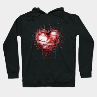 Barbed Wire Heart Hoodie